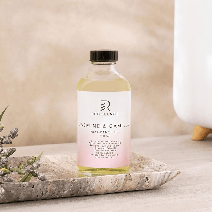 Redolence Jasmine & Camellia Fragrance Oil 250Ml - Transparent