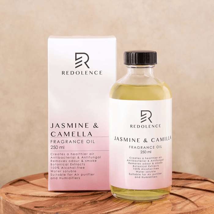 Redolence Jasmine & Camellia Fragrance Oil 250Ml - Transparent