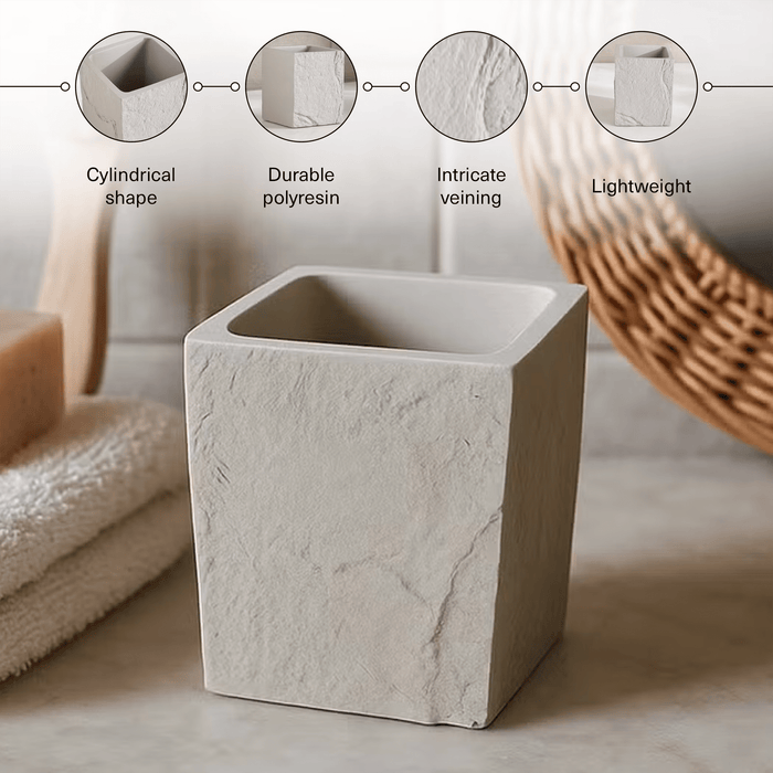 Reef Resin Tumbler - Stone Grey