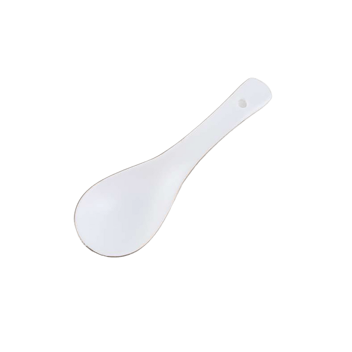 Regale Soup Spoon - White And Gold