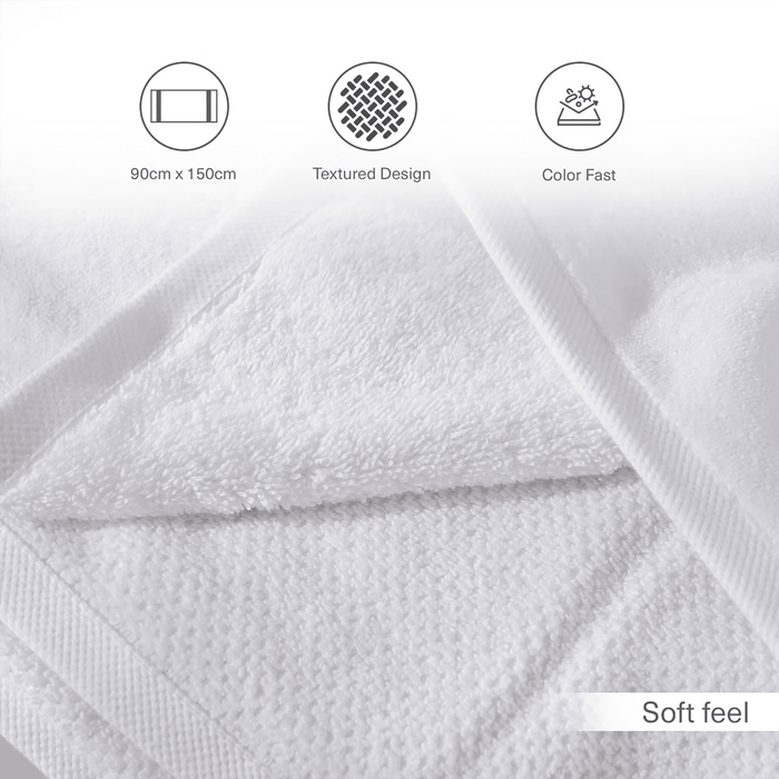 Retreat Bath Sheet White