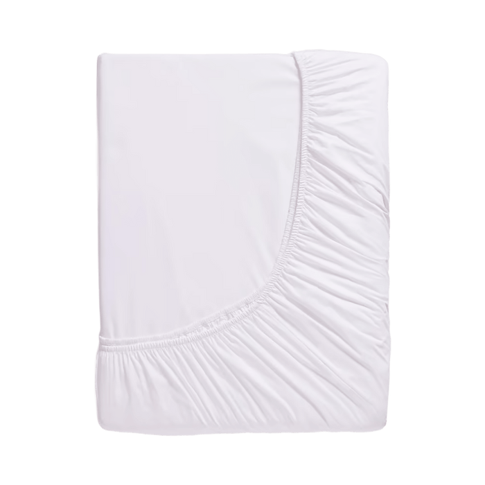Retreat Full Fitted Sheet - White