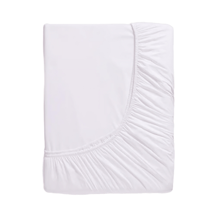 Retreat Queen Fitted Sheet - White