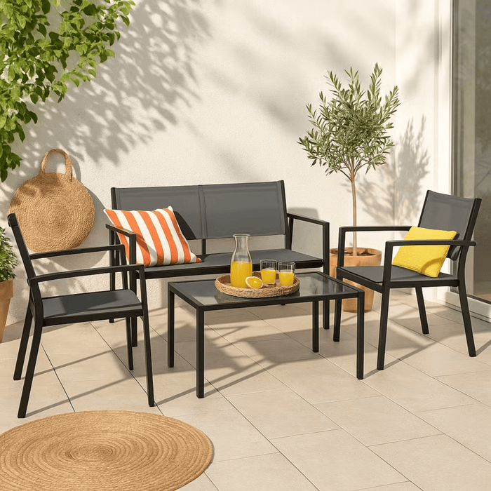 Rimonaa Outdoor Sofa Set 2+1+1+Coffee Table