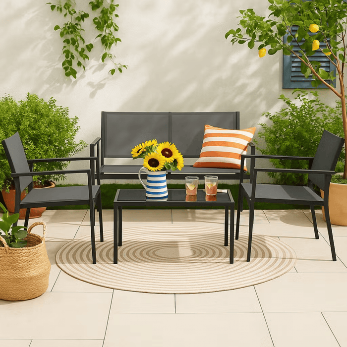 Rimonaa Outdoor Sofa Set 2+1+1+Coffee Table