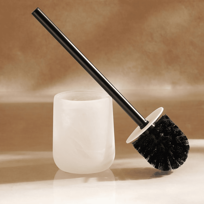 Robyn Toilet Brush With Holder-White