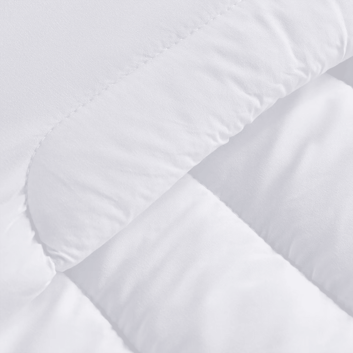 Room Essential 4.5 Tog Duvet-White Pan Home