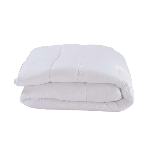 Room Essential 4.5 Tog Duvet-White Pan Home