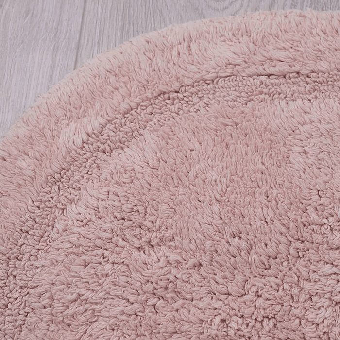 Room Essentials S/2 Oval Bathmat Blush