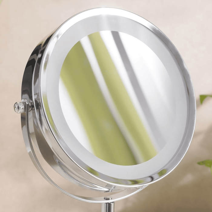 Roslyn Double Sided Vanity Mirror With Led Chrome