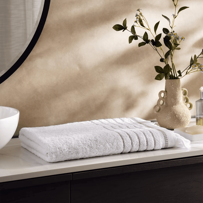 Selena Turkishlux 520 Gsm Bath Sheet - White