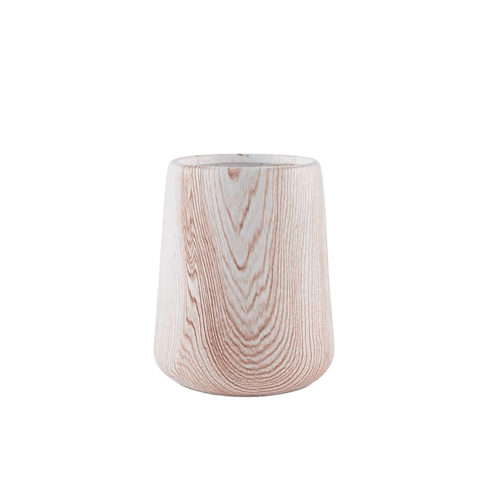 Silk Road 3-Piece Ceramic Bathroom Accessories Set - Natural