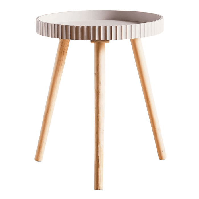 Sofia Accent Table Wood - Beige & Natural
