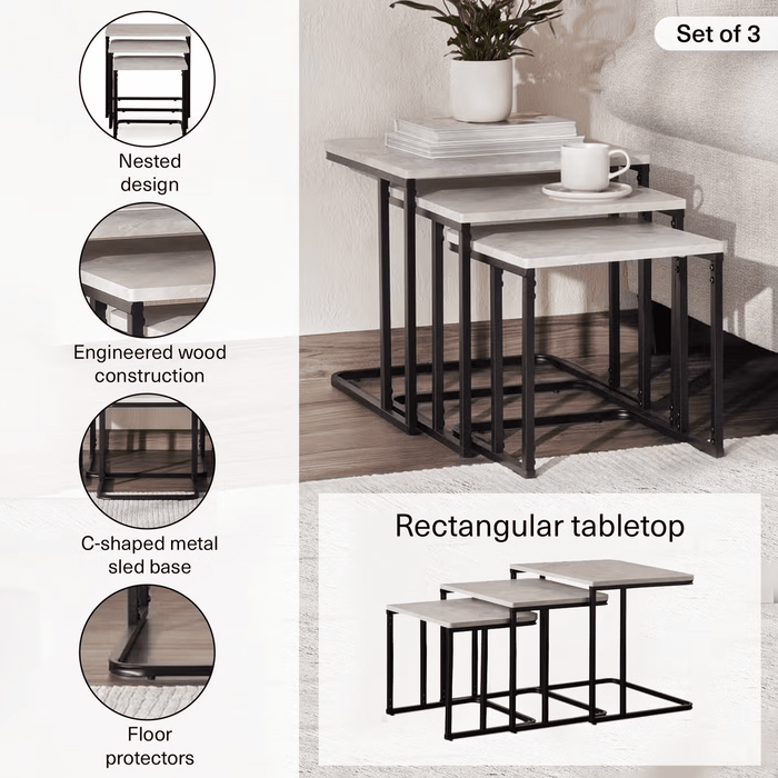Sosia Nest Of Table Set Of 3