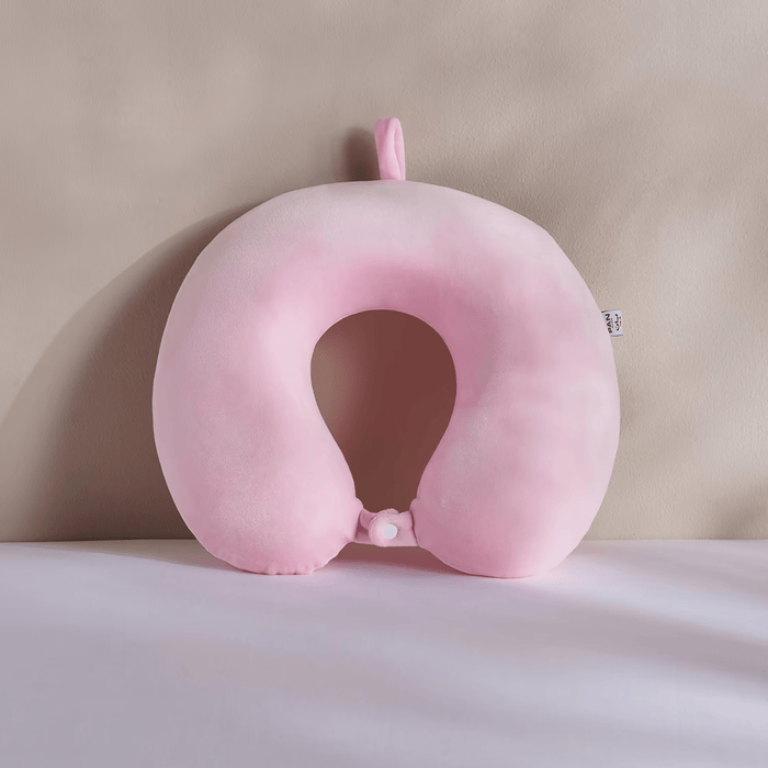 Sparco Memory Foam Neck Pillow -Rose