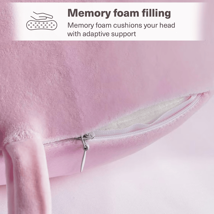 Sparco Memory Foam Neck Pillow -Rose