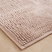 Sparta Chenille Bathmat- Beige Pan Home