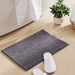 Sparta Chenille Bathmat- Grey Pan Home