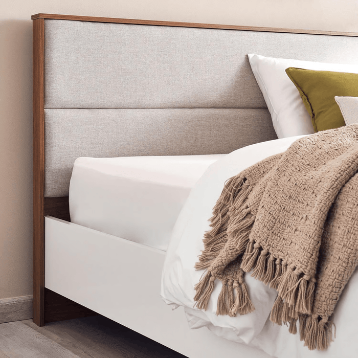 Sunrise Bed 180X200 cm - White Gloss