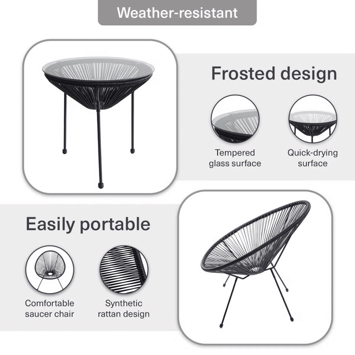 Teatime Garden Lounge Set (1+2)