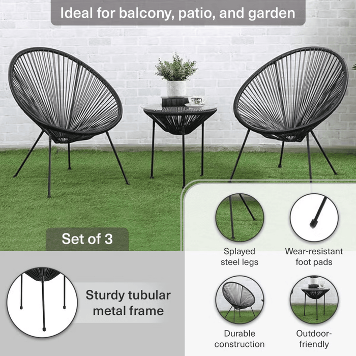Teatime Garden Lounge Set (1+2)