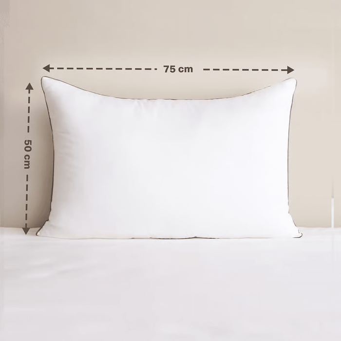 Tencel Downfeel Luxury Pillow - White