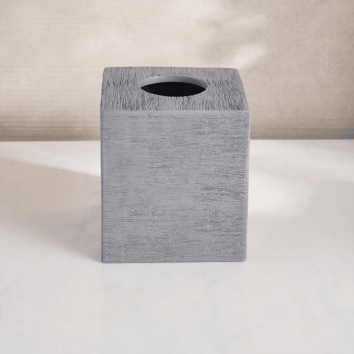 Tide Resin Tissue Box - Grey