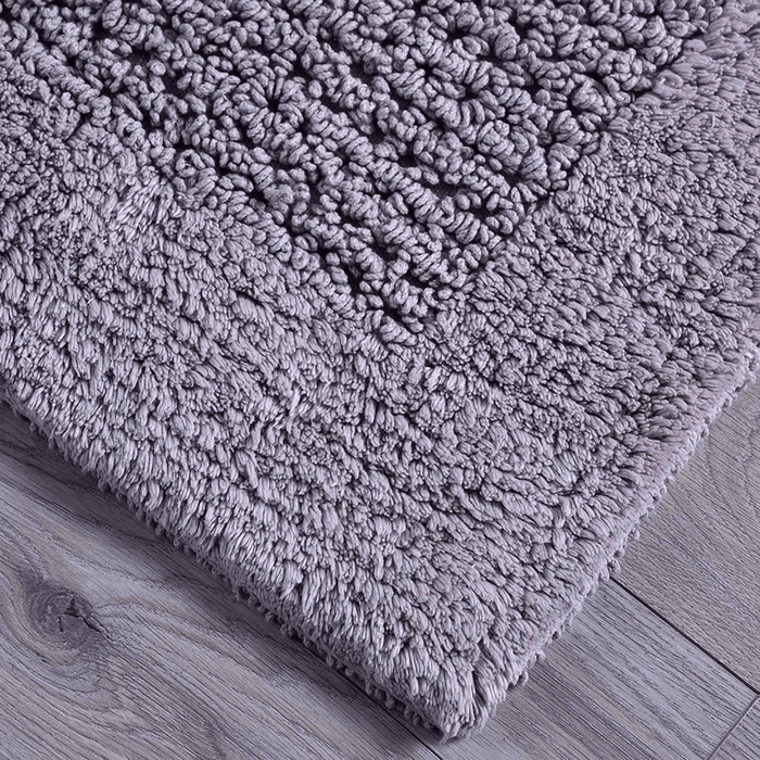 Tiffany Reversible Bath Mat -Silver/Grey