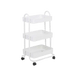 Tisca 3-Tier Multipurpose Trolley - White Pan Home
