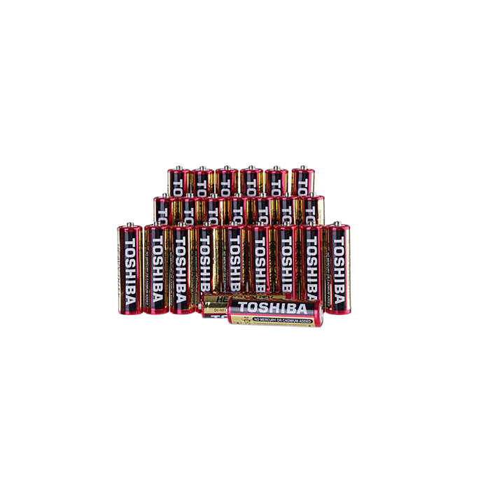 Toshiba Heavy Duty 24-Pieces Aa Battery