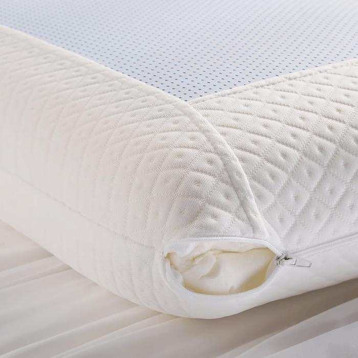Ultra-Cool Memory Foam Cool Gel Pillow -White