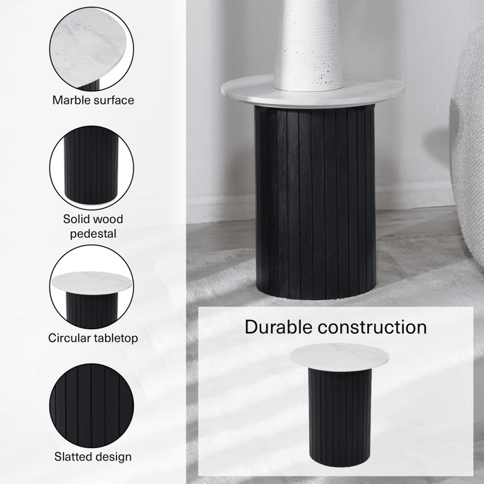 Vadin End Table Marble