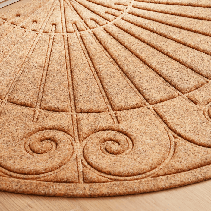 Vega Semicircle Door Mat - Natural