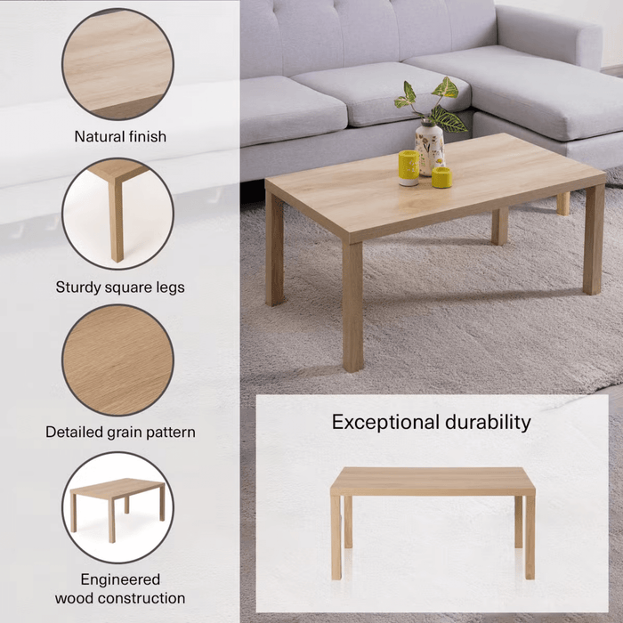 Windex Coffee Table - Natural