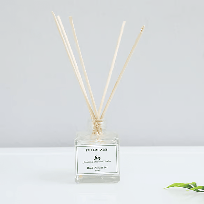 Zen Reed Diffuser With Refill Oil 50Ml - Clear