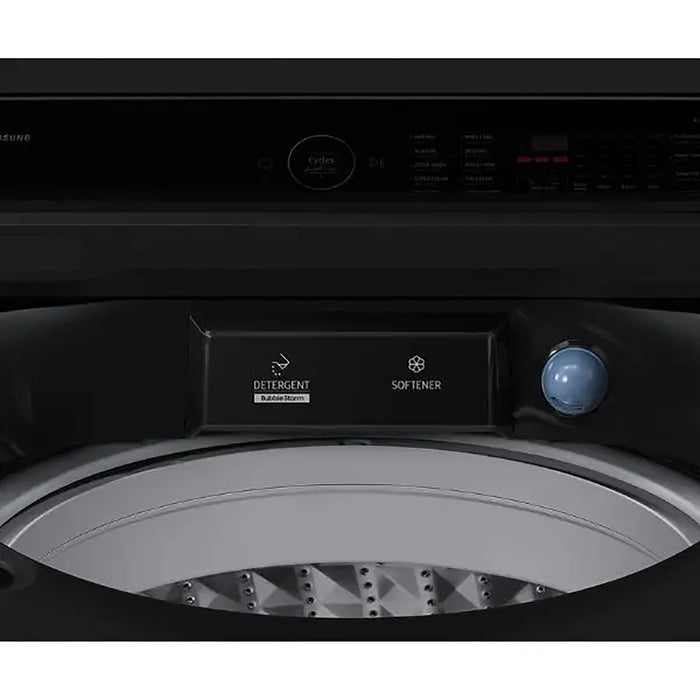 Samsung Bespoke AI Top-load Washer AI Wash 12kg |WA80F12S8B-GU|Black Caviar