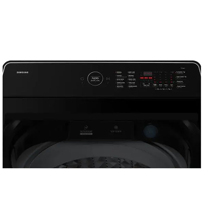 Samsung Bespoke AI Top-load Washer AI Wash 12kg |WA80F12S8B-GU|Black Caviar
