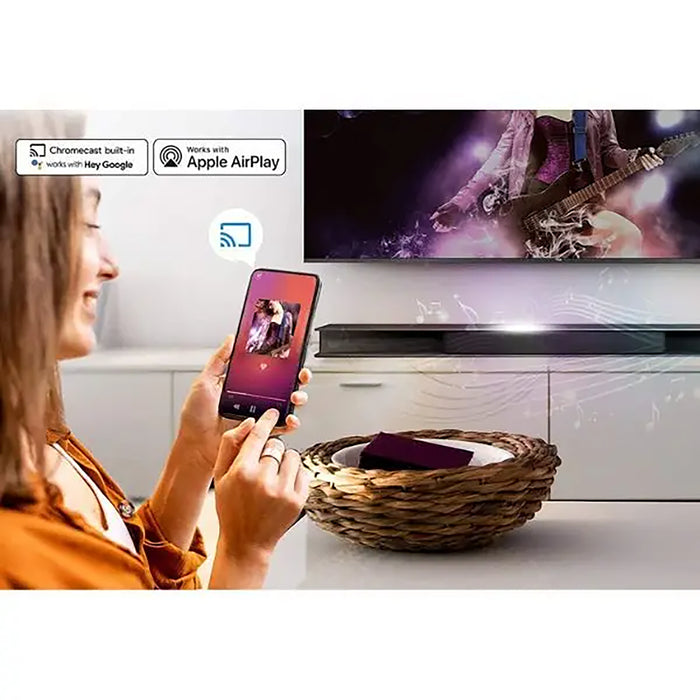 TCL 3.1 Channel RAYDANZ Dolby Atmos Sound Bar | HDMI & Wireless Subwoofer | 540W Audio Power | HDMI Pass-Thru with 4K HDR & Dolby Vision Compatible | Bluetooth & Wi-Fi | Chromecast Built-In | TS9030