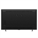 Black flat-screen TV on a white background