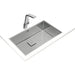TEKA |FlexLinea RS15 71.40| 3-in-1 Installation stainless steel sink with one bowl EROS