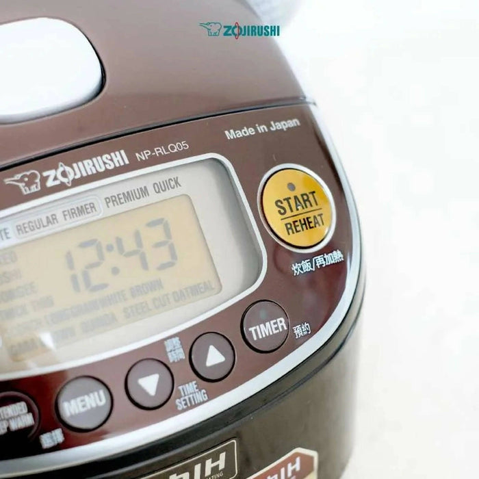 Zojirushi NP-RLQ05 IH Pressure Rice Cooker (0.5L) | Made in Japan | Advanced Induction Heating