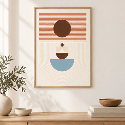 The art of balance — Art print-2 - Black / 60 x 90 cm