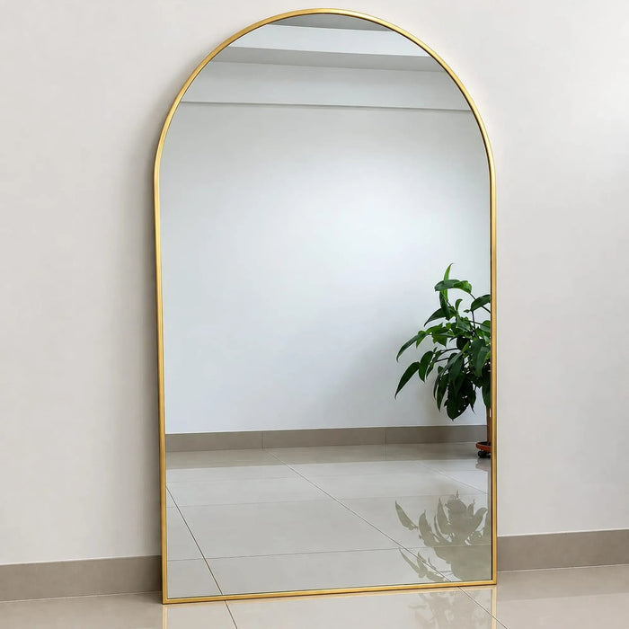 Arched Full-Length Floor Mirror
