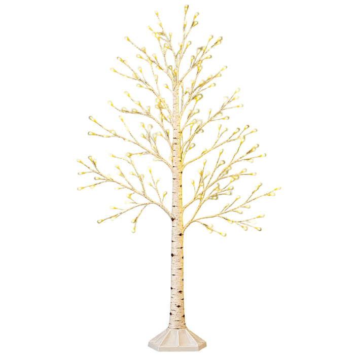 Warm White LED Birch Branch Decorative Tree