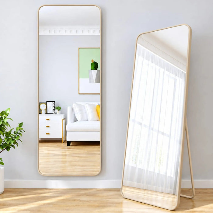 Rounded Rectangle Full-Length Mirror
