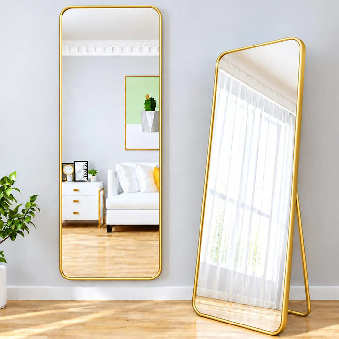 Rounded Rectangle Full-Length Mirror