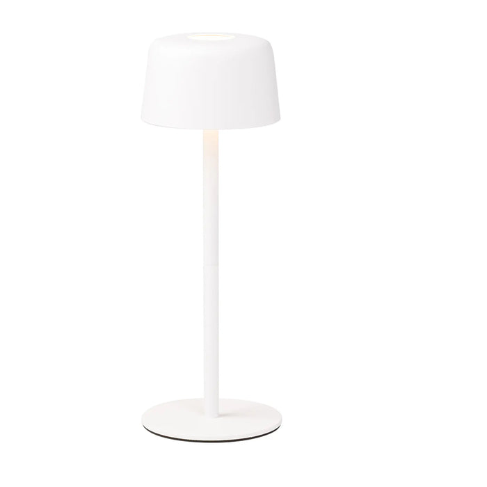 1 + 1 Table Lamp Ø90 X 140 Or 250Mm White