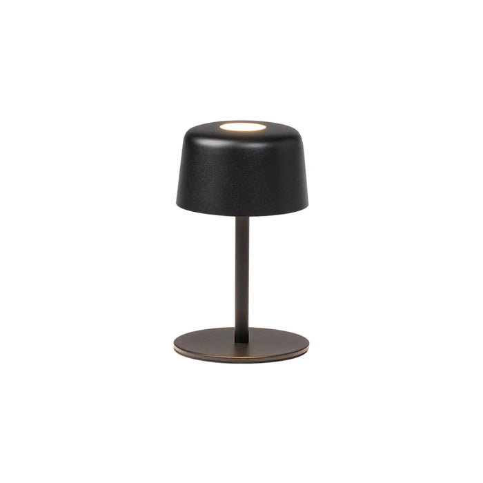 1 + 1 Table Lamp Ø90 X 140 Or 250Mm Black