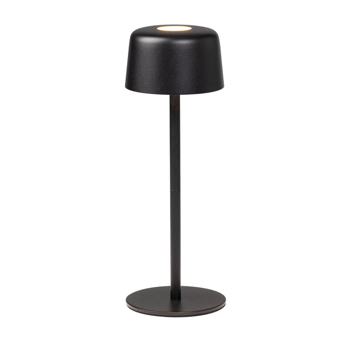 1 + 1 Table Lamp Ø90 X 140 Or 250Mm Black