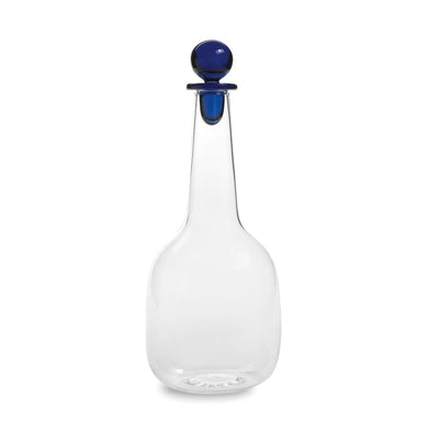Bilia Bottle Transparent, Cap Blue Ø.120x308mm. - CL.140